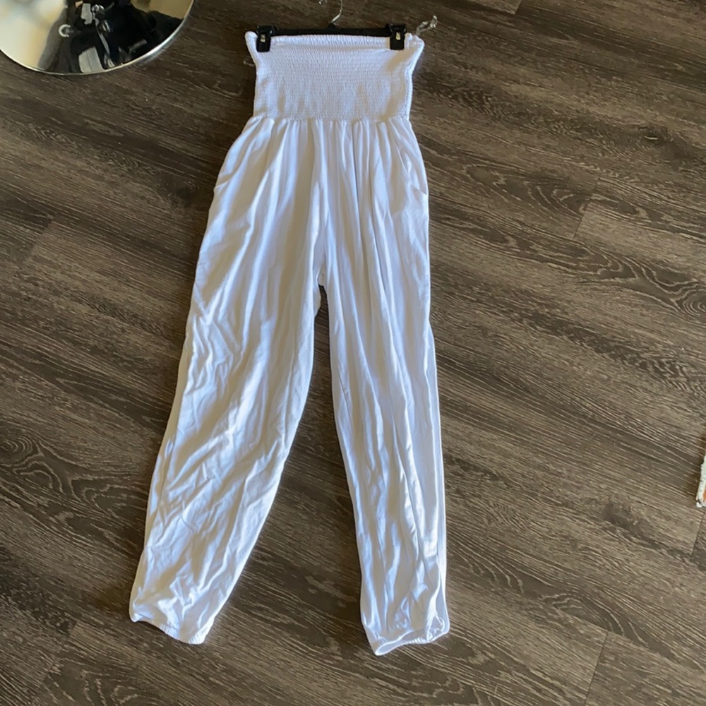 Revolve White Jumpsuit